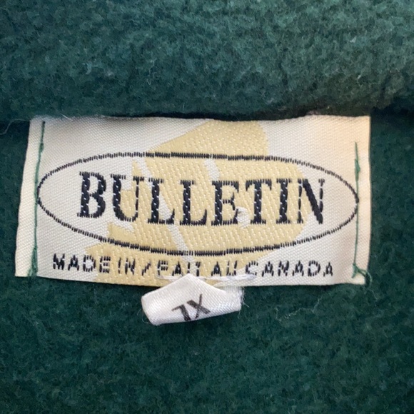 Vintage Blackcomb At Whistler Snap T Fleece Pullover: Size Extra Large - Picture 4 of 9